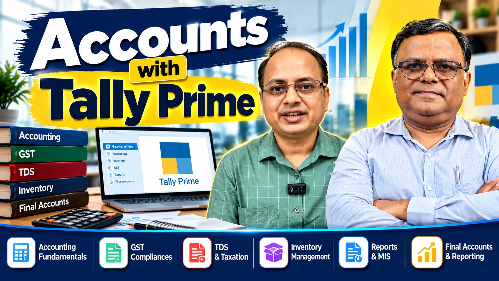 Accounts with Tally Prime – Practical Accounting Course